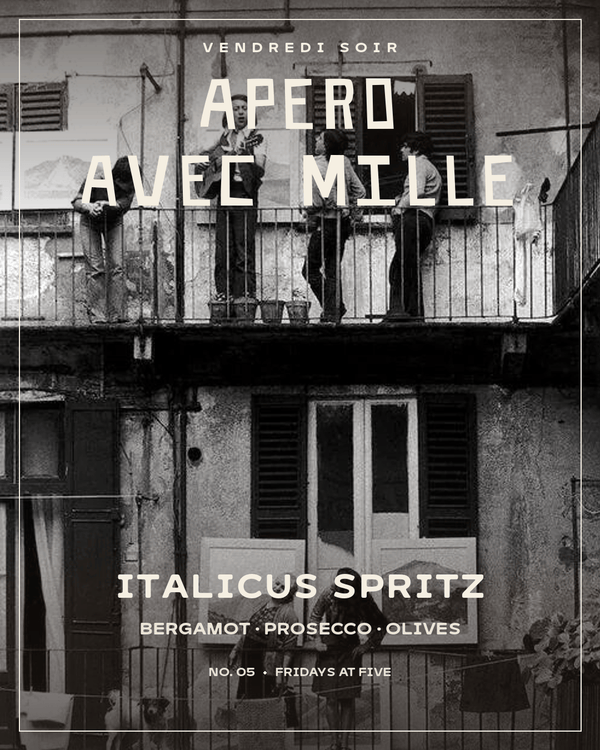 Vendredi Soir — The Italicus Spritz & Paloma Marinated Olives