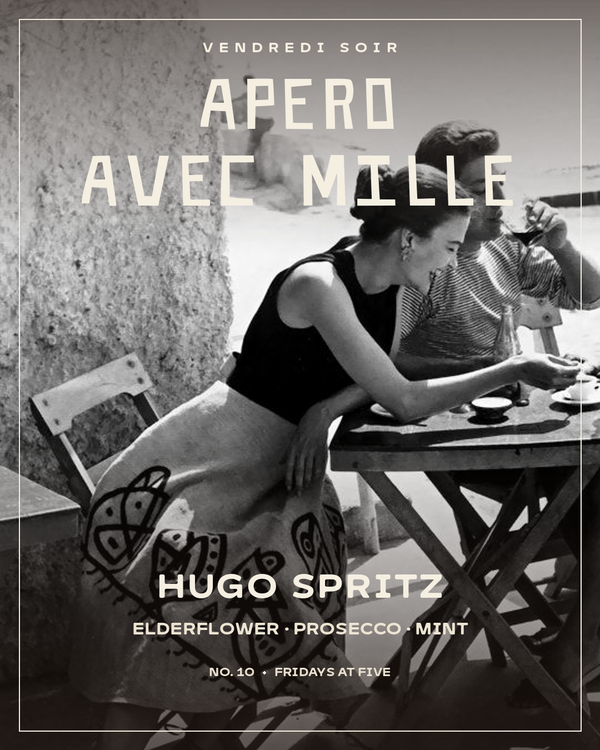 Vendredi Soir — The Hugo Spritz & Sicilian Orange Salad