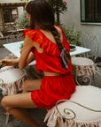 Stella Top in Scarlet - MILLE
