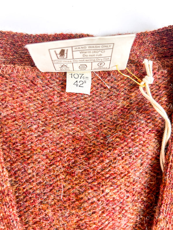 Vintage Shetland Fair Isle Waistcoat, Made in Scotland - Edinburgh Woollen Mill — view 4