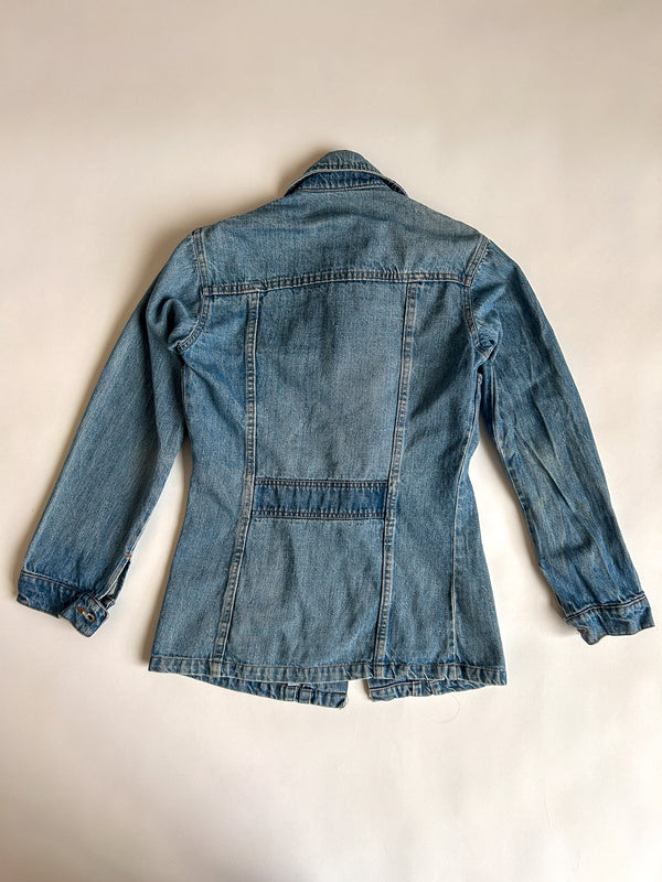 Vintage Levi's Orange Tab Denim Trucker Jacket, Made in USA — view 9