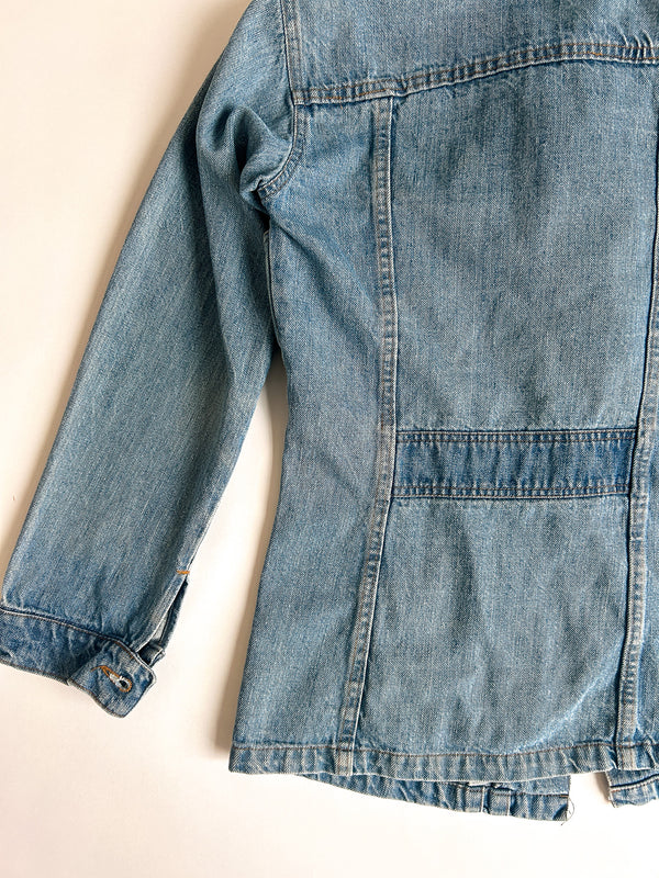 Vintage Levi's Orange Tab Denim Trucker Jacket, Made in USA — view 7