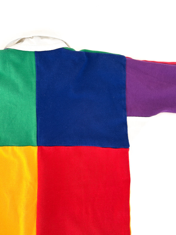 Vintage Canterbury of New Zealand Colour-Block Rugby Jersey, Made in New Zealand - C.T. Longeway — view 8