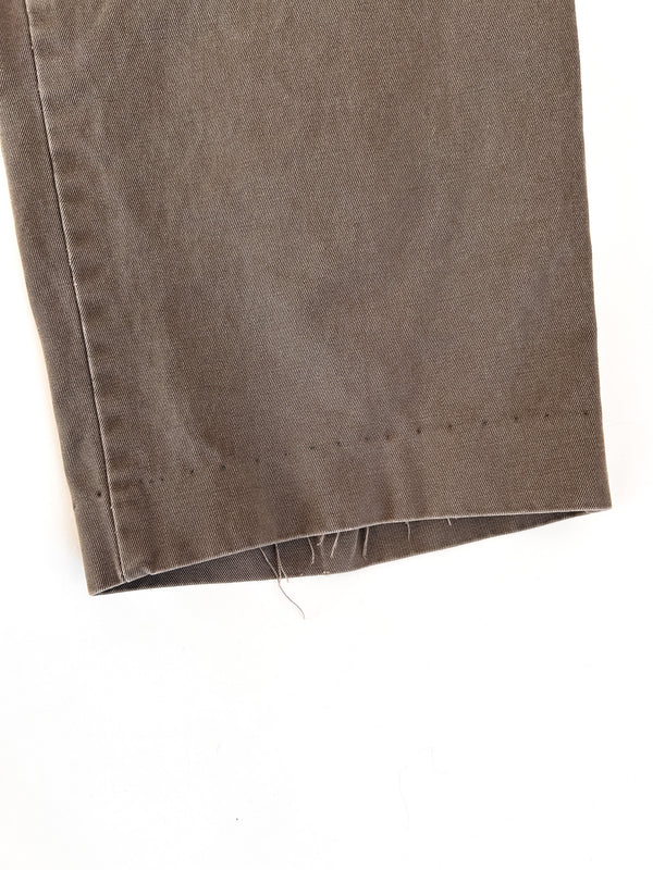 1980s Banana Republic Wide-Leg Chinos, Mill Valley - British Colony of Hong Kong - W33" — view 5