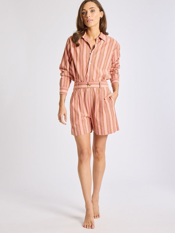 Maxwell Short in Santa Fe Stripe — view 4
