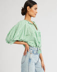 MILLE Clothing Thalia Top in Kelly Stripe