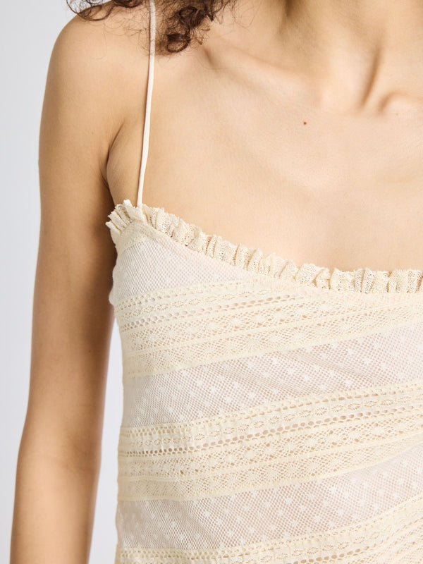 Sonja Dress in Cream Lace — view 6
