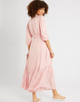 MILLE Clothing Ada Dress in Pink Jacquard