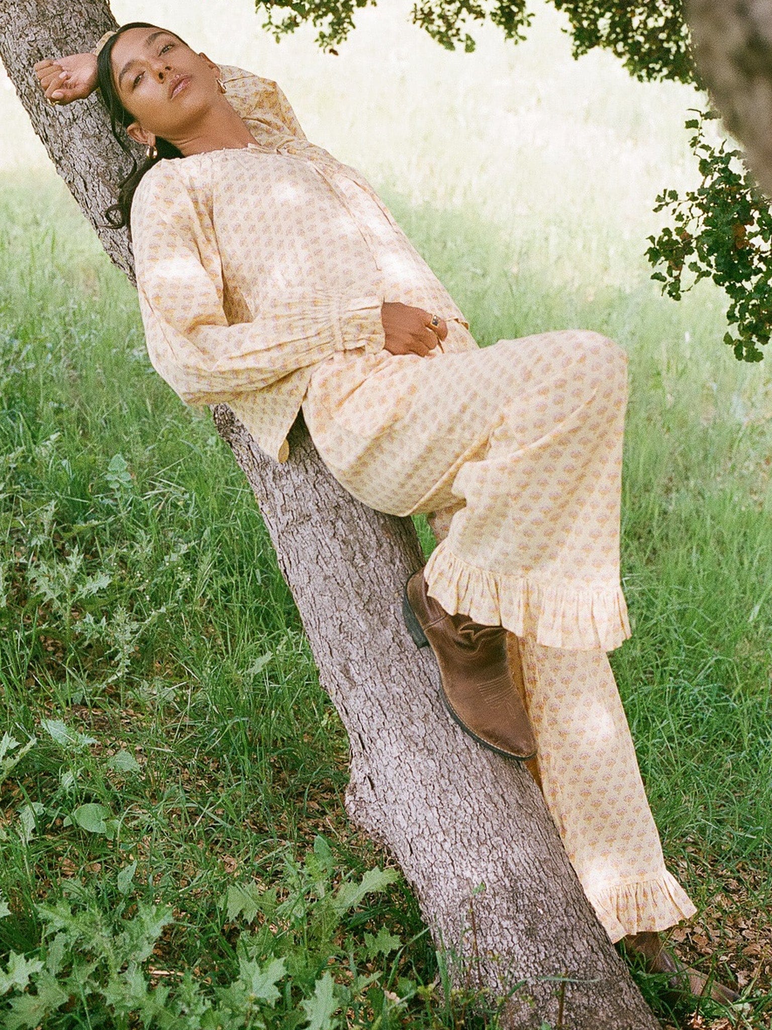 MILLE Clothing Ada Top in Buttercup