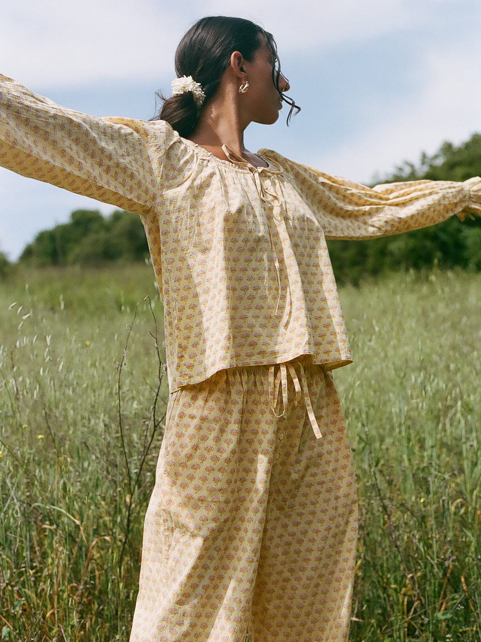 MILLE Clothing Addie Pant in Buttercup