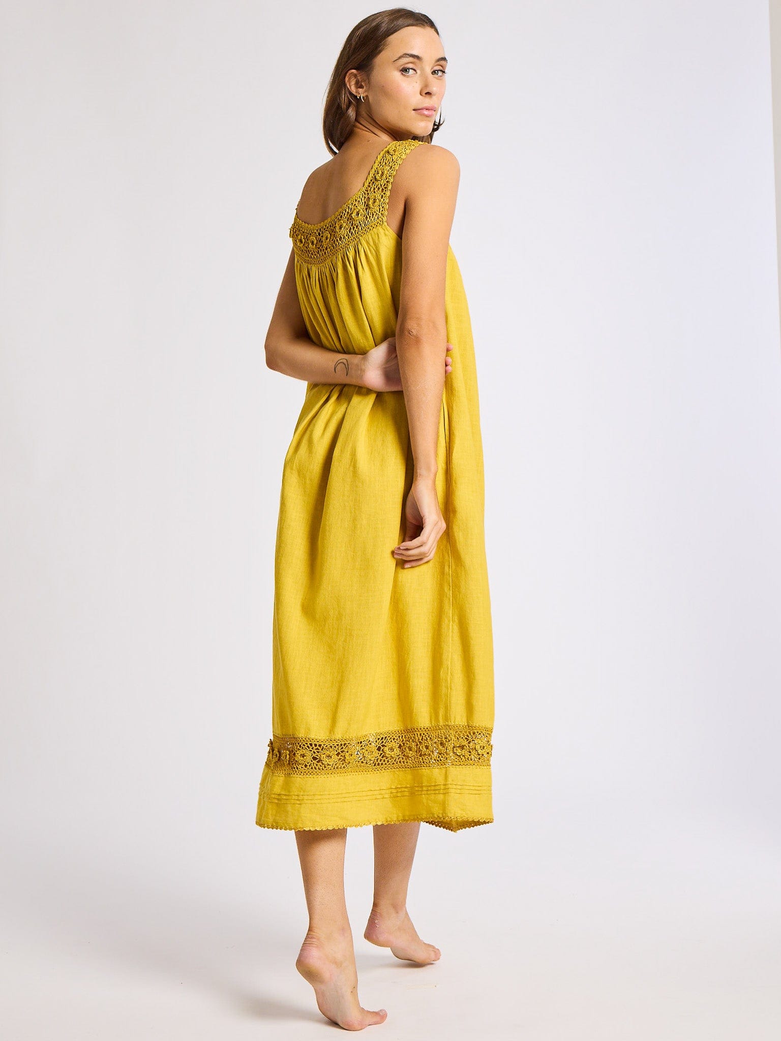 MILLE Clothing Adelia Dress in Marigold
