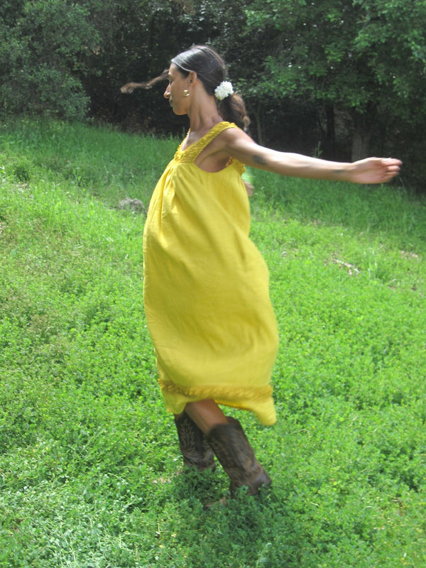 Adelia Dress in Marigold — view 14