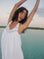 MILLE Clothing Adelia Dress in White Linen