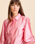 MILLE Clothing Adeline Top in Peony Taffeta