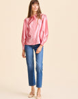 MILLE Clothing Adeline Top in Peony Taffeta