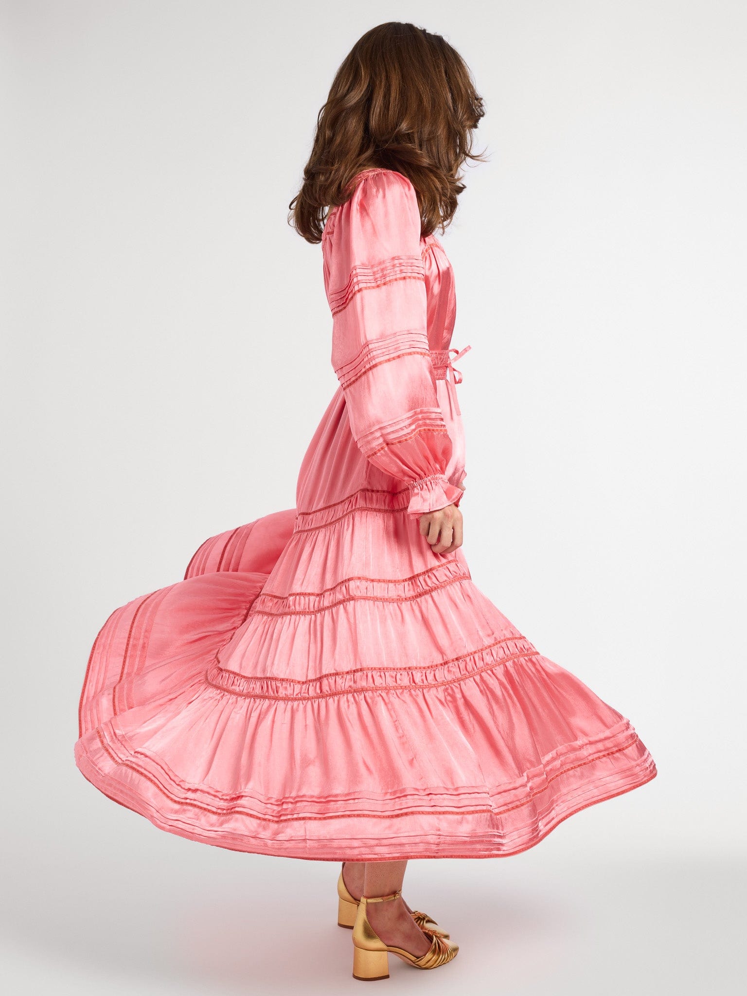 MILLE Clothing Alessandra Dress in Camellia