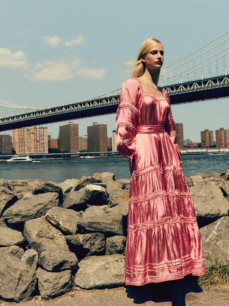 Alessandra Dress in Camellia – MILLE