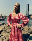 MILLE Clothing Alessandra Dress in Camellia