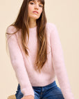 MILLE Clothing Aline Pullover in Rosewater