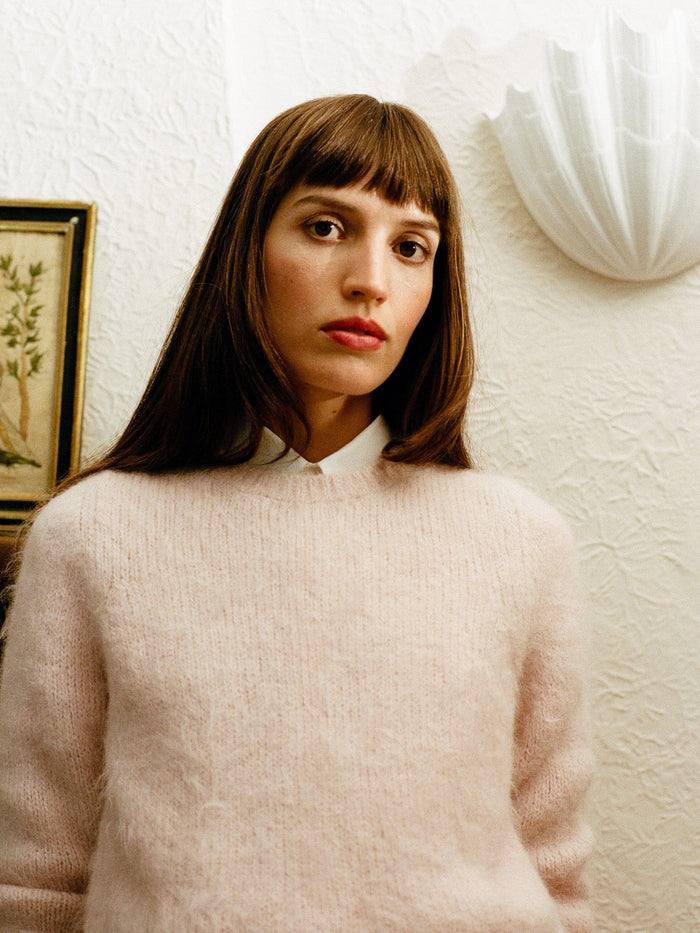 Aline Pullover in Rosewater