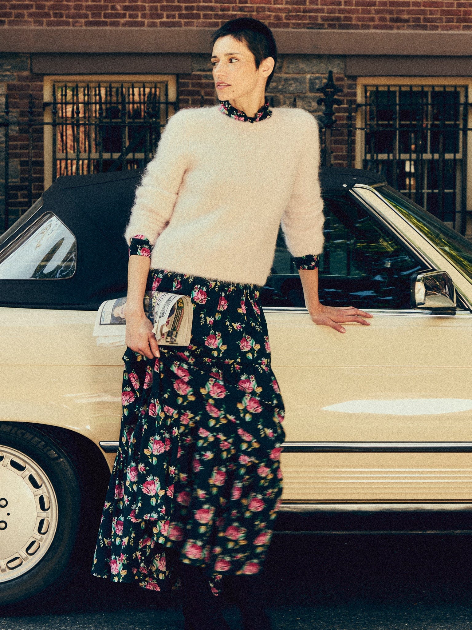 Rose Water Tiered Skirt Rose Water Tiered Skirt