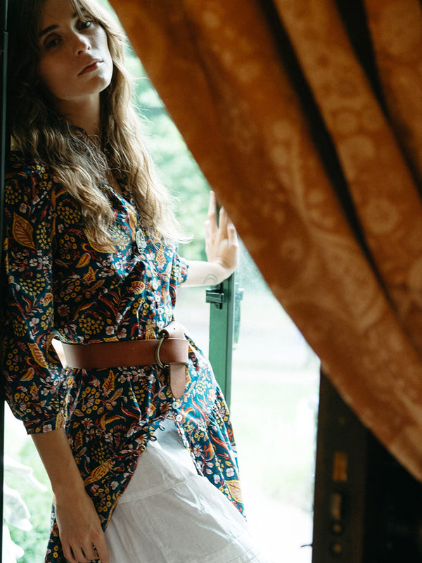 Allegra Dress in Star Floral — view 2