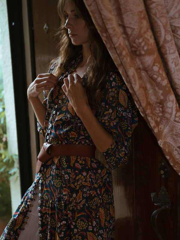 Allegra Dress in Star Floral — view 15