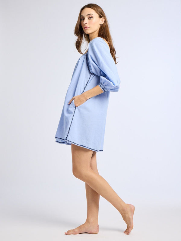 Alma Dress in Ciel — view 3