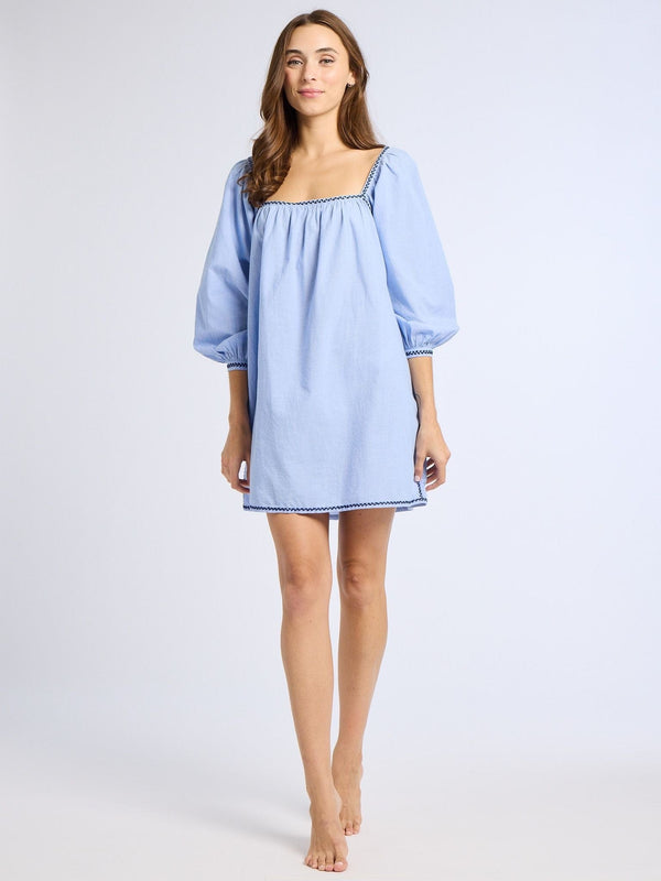 Alma Dress in Ciel — view 7