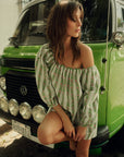 MILLE Clothing Alma Dress in Sweet Pea Stripe