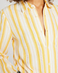 MILLE Clothing Alyse Top in Citrus Stripe