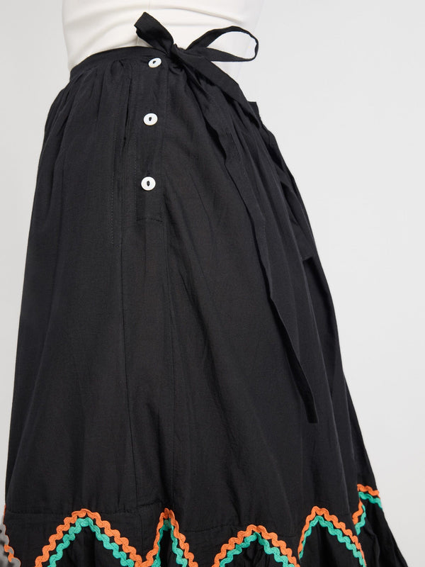 Amalie Skirt in Black — view 5