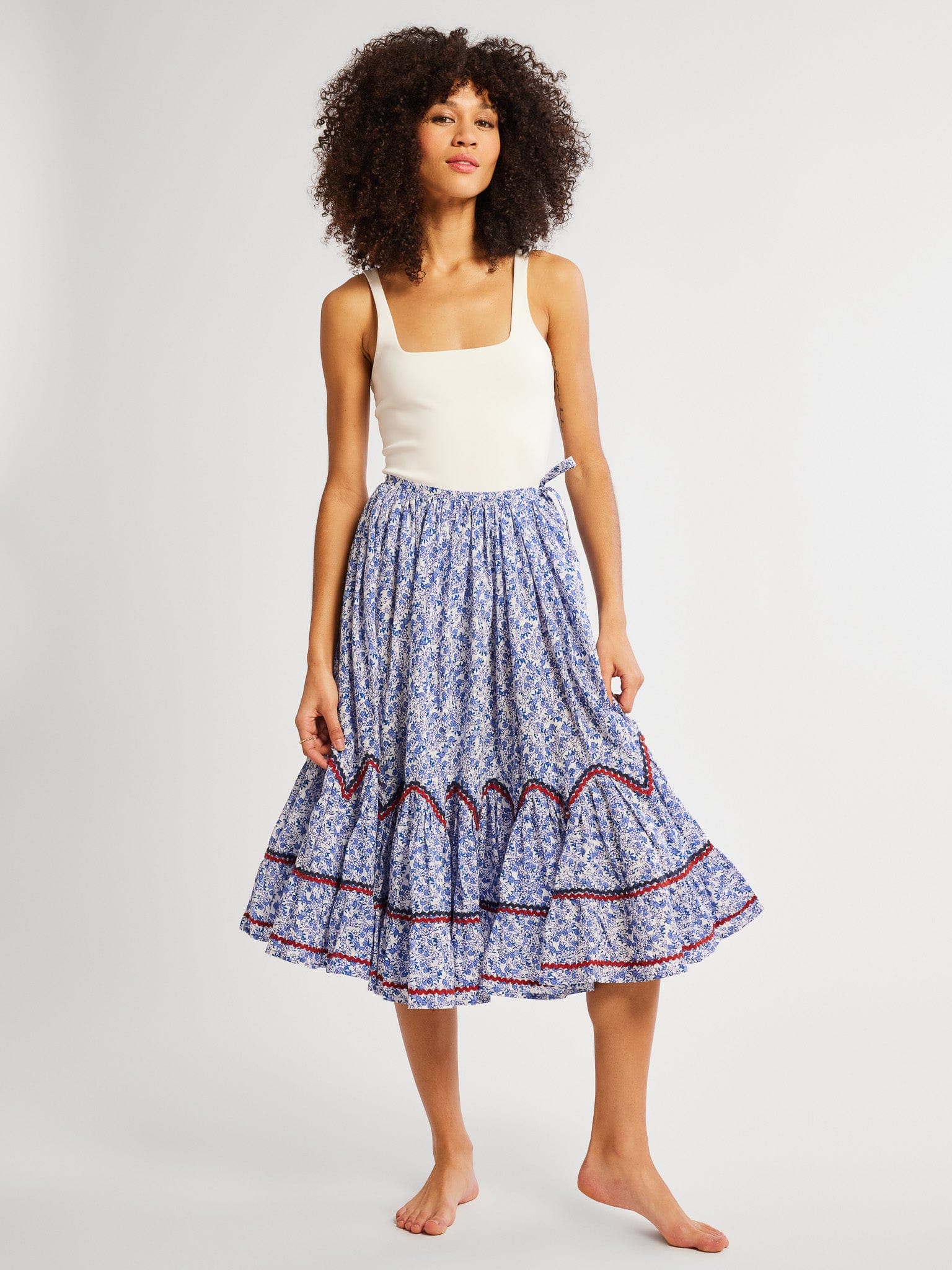 MILLE Clothing Amalie Skirt in Condesa Floral