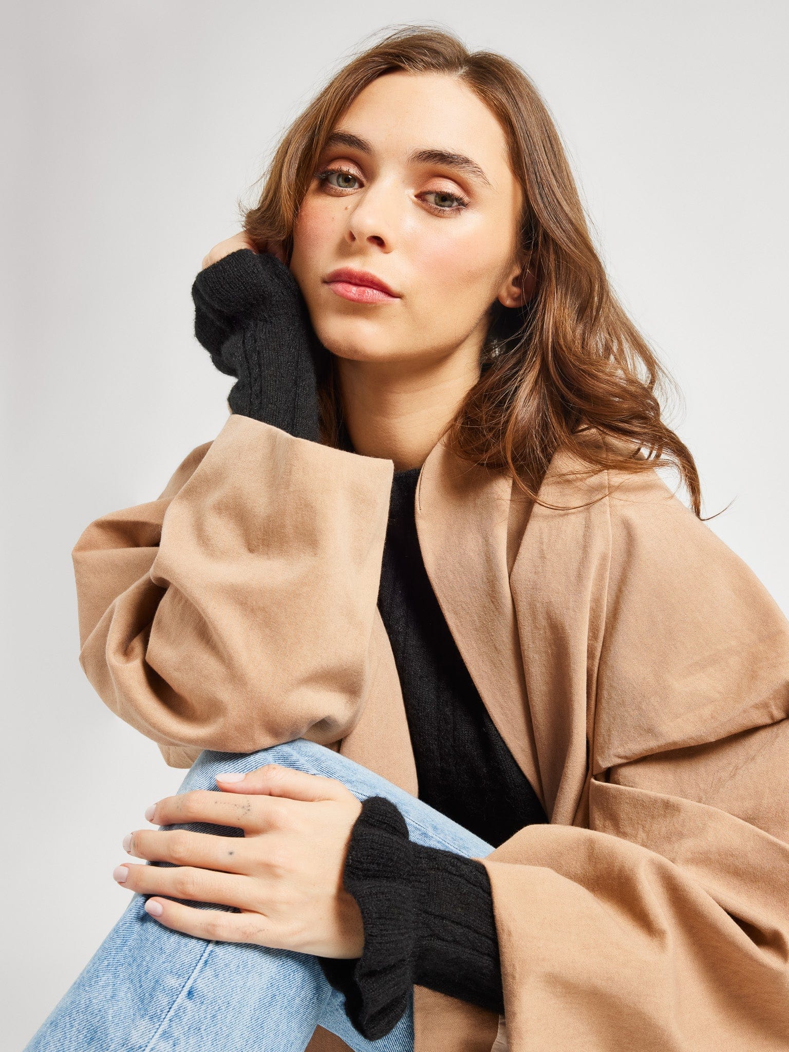 ジャケット・アウター Hamilton Wool River Dress Coat eimy Amie Coat in Almond – MILLE