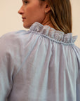 MILLE Clothing Annette Top in Sky