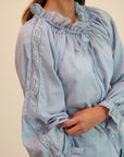 MILLE Clothing Annette Top in Sky