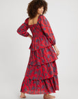 MILLE Clothing Antonia Dress in Carmine