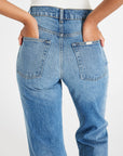 MILLE Clothing Ashton High Rise Wide Leg Flare Jean in Montecito