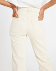 MILLE Clothing Ashton High Rise Wide Leg Flare Jean in Sand