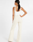 MILLE Clothing Ashton High Rise Wide Leg Flare Jean in Sand