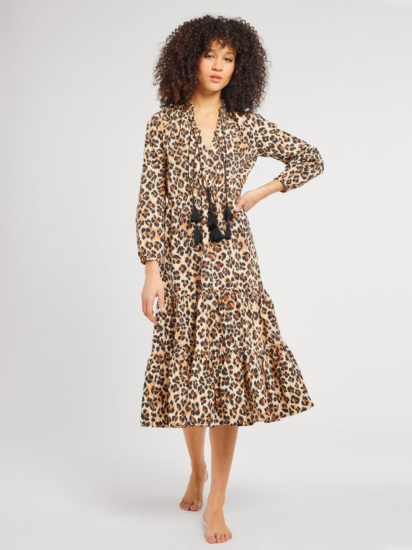 Astrid Dress in Cheetah — view 2