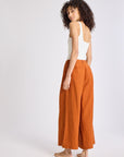 MILLE Clothing Avie Pant in Sepia Linen