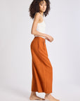 MILLE Clothing Avie Pant in Sepia Linen