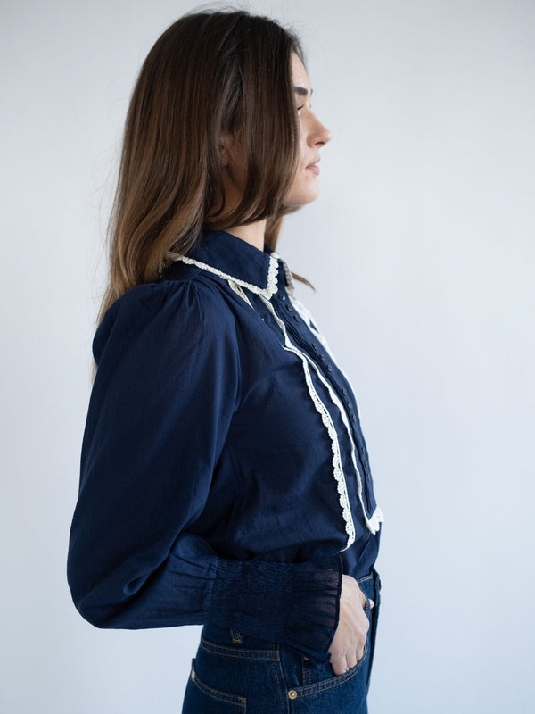 Bella Top in Peacoat — view 8