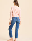 MILLE Clothing Bibi Pointelle Cardigan in Spanish Villa