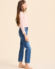 MILLE Clothing Bibi Pointelle Cardigan in Spanish Villa