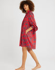 MILLE Clothing Bonnie Dress in Carmine
