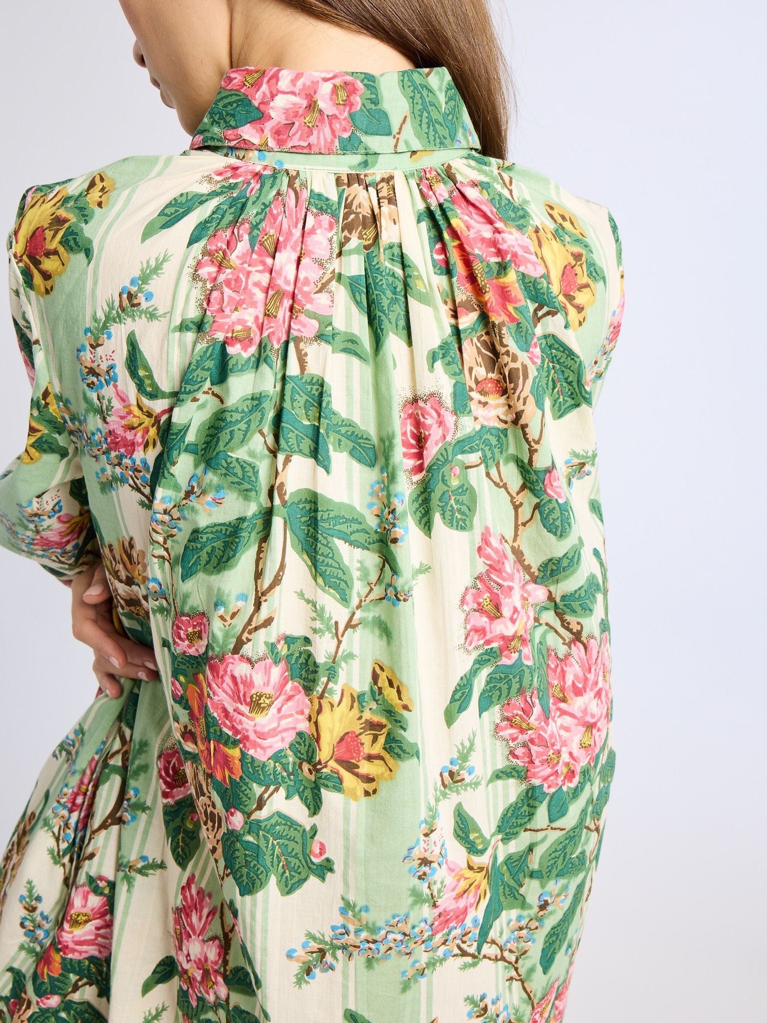 MILLE Clothing Bonnie Dress in Garden Stripe