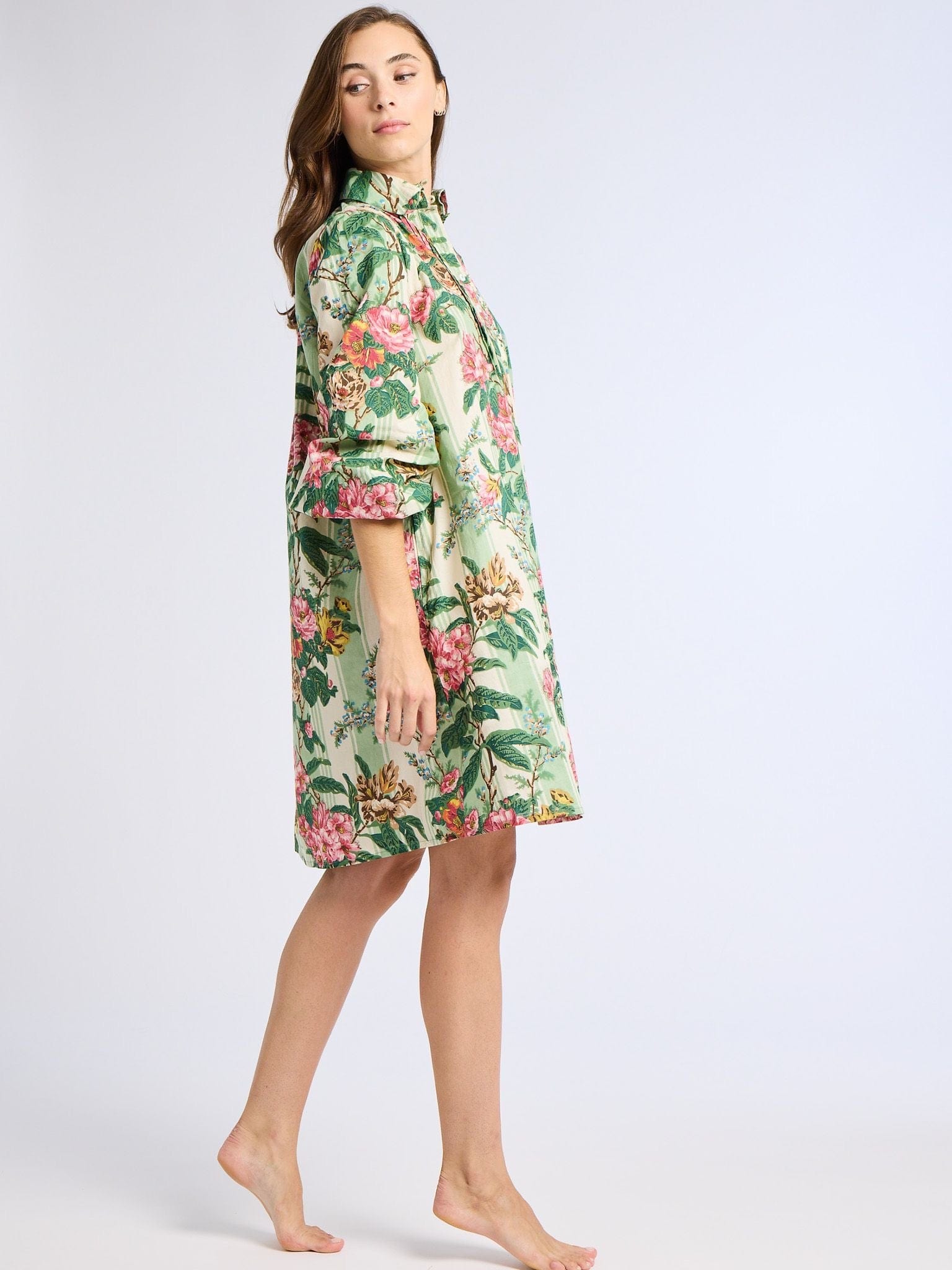 MILLE Clothing Bonnie Dress in Garden Stripe
