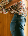 MILLE Clothing Brooke Mid Rise Slim Fit Jean in Topanga